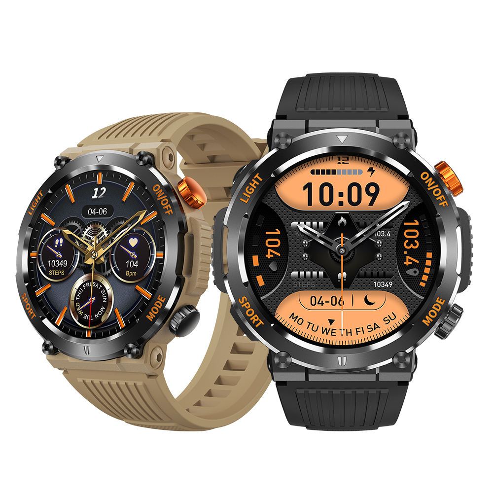 BIDEN HT17 Smart Watch Original Jam Tangan Touch Screen Sport And Health Monitor Jam Pintar Lampu LE