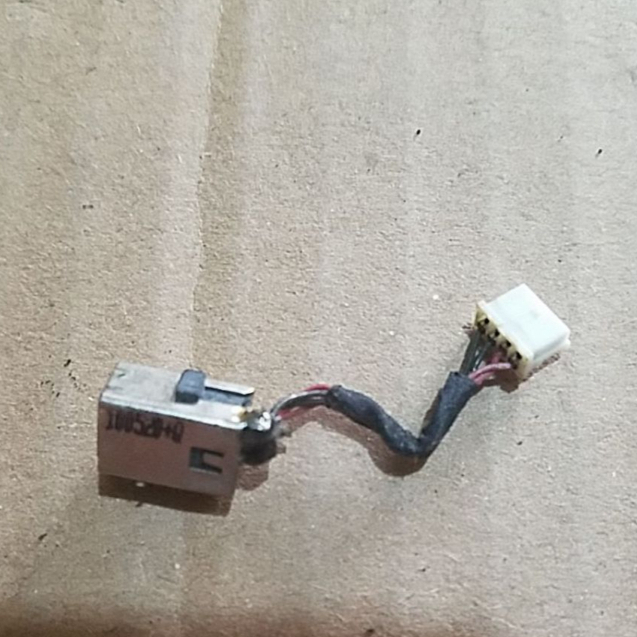 kabel konektor charger dc jack power charger notebook hp mini hstnn-e04c original