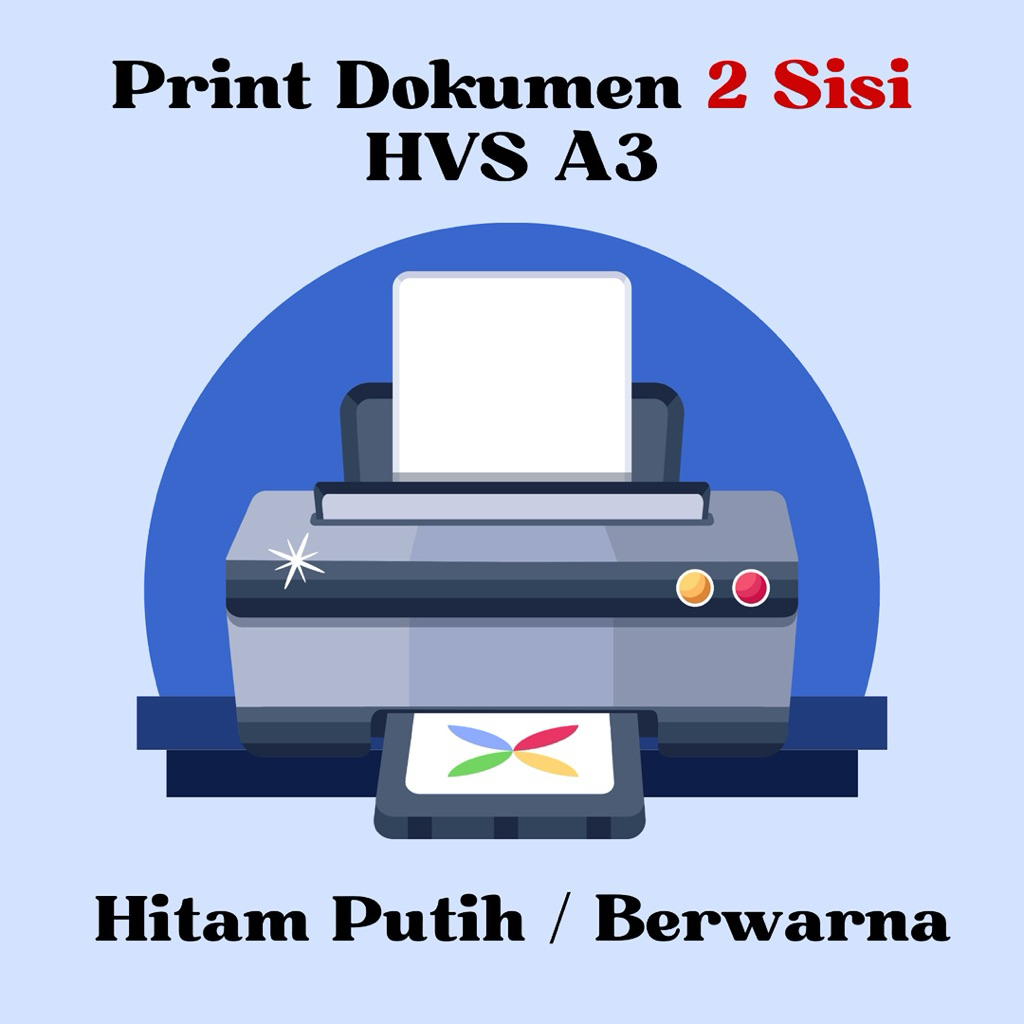 Print Dokumen HVS A3 2 Sisi / Print Skripsi / Print Makalah / Print Tugas / Print Buku