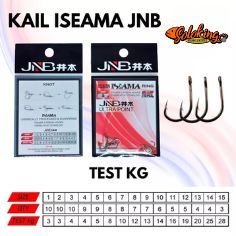 Mata Kail Pancing Carbon JNB Iseama 1028 BN High Karbon Steel Japan Technology