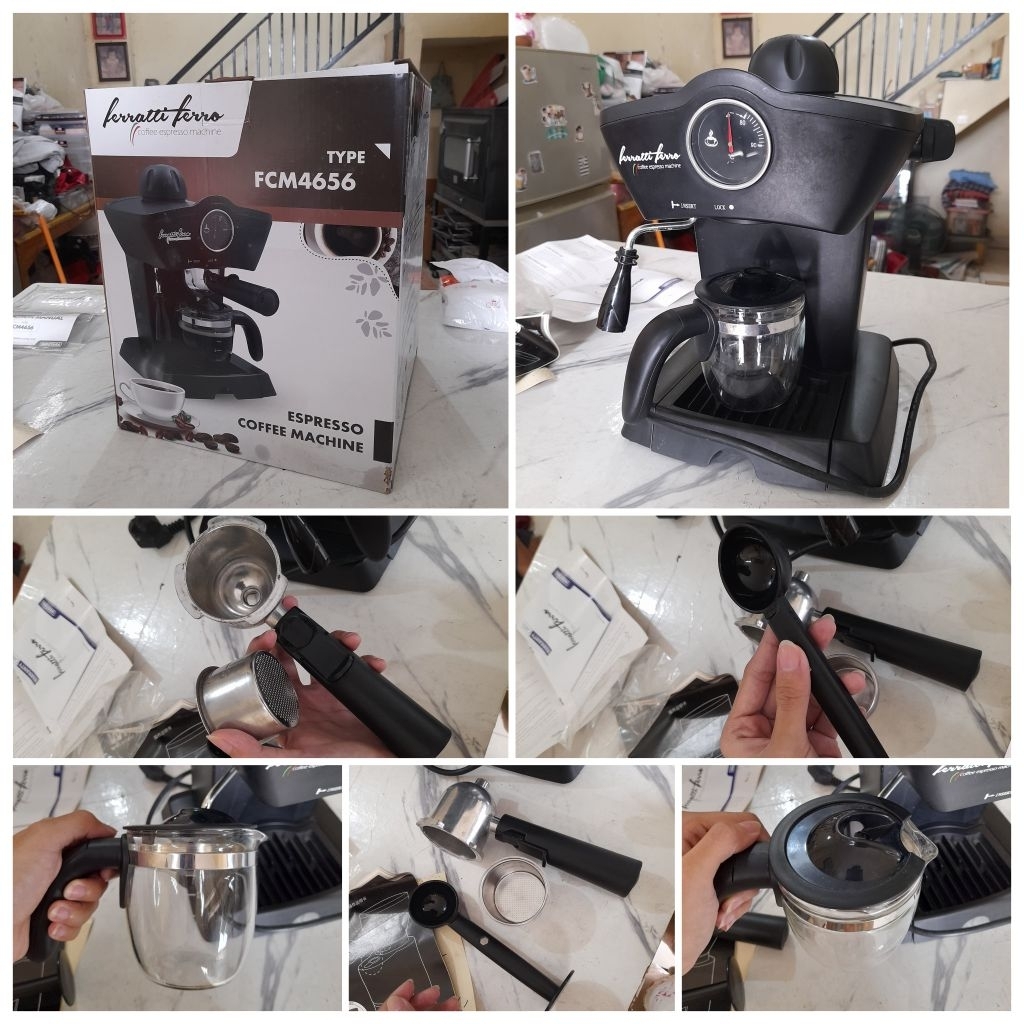 MESIN KOPI ESPRESSO / MESIN COFFEE ESPRESSO MACHINE FERRATTI FERRO FCM-4656 FCM4656 (SECOND)