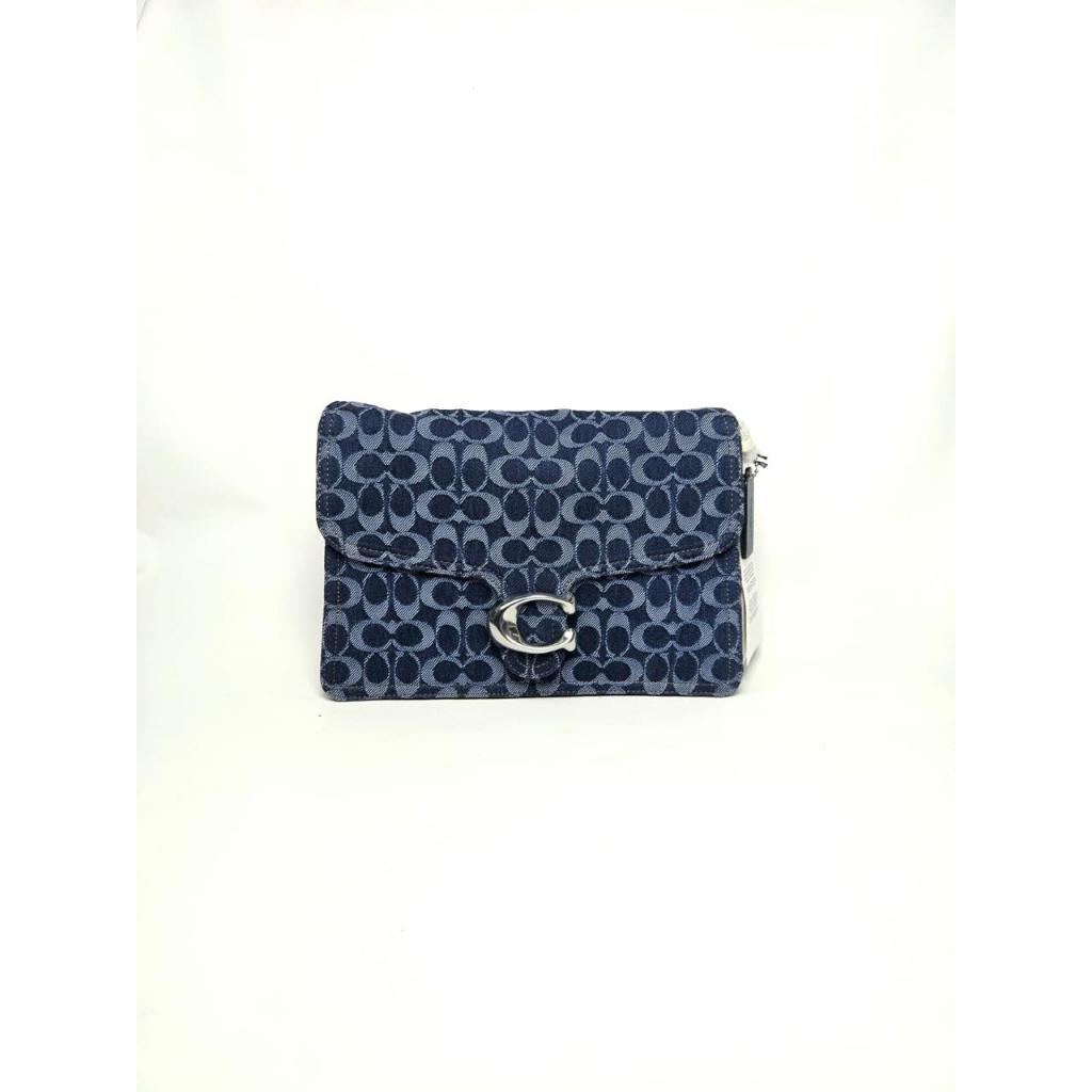 Coach Chain Tabby Shoulder Bag 30 In Signature Denim