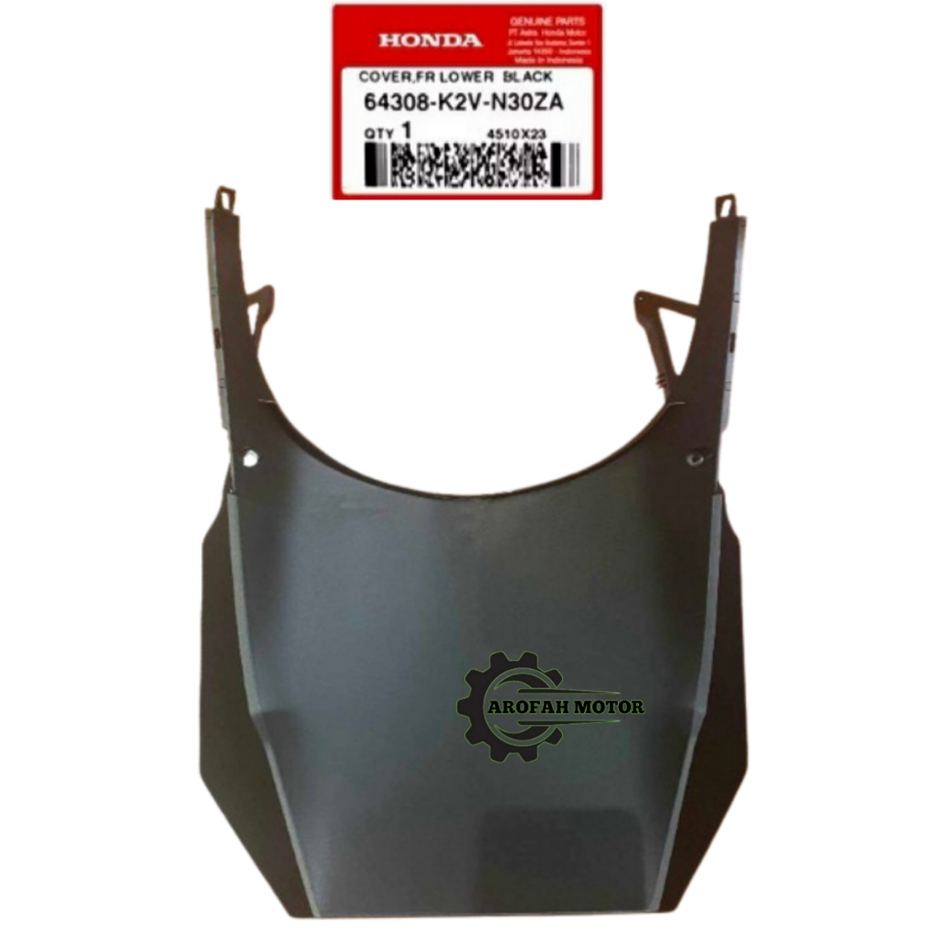 64308K2VN30ZA Cover Bawah Depan Hitam Honda Vario 125 eSP K2V