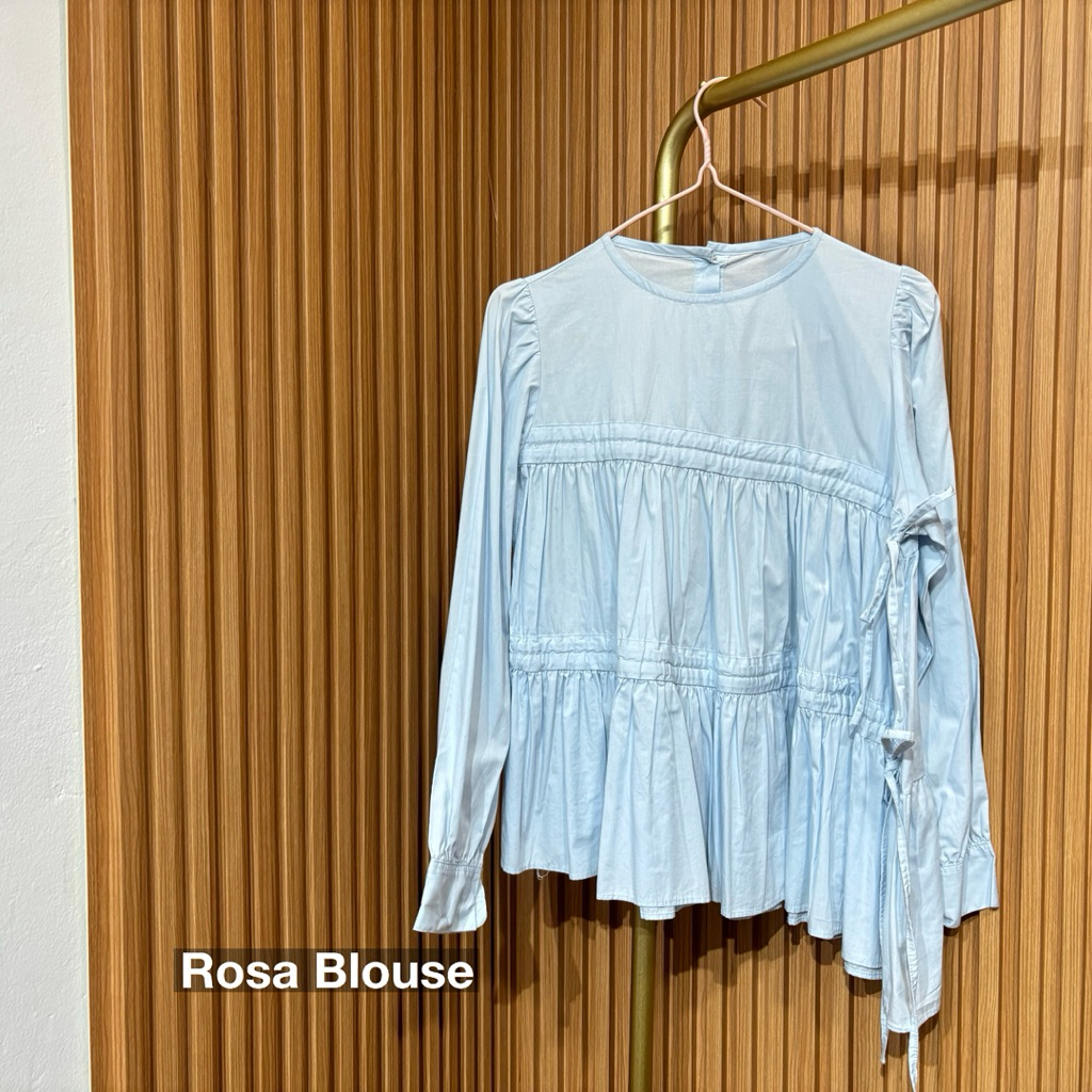 (KHUSUS LIVE) KEMEJA BLOUSE ATASAN WANITA TERBARU by ALINA IDN