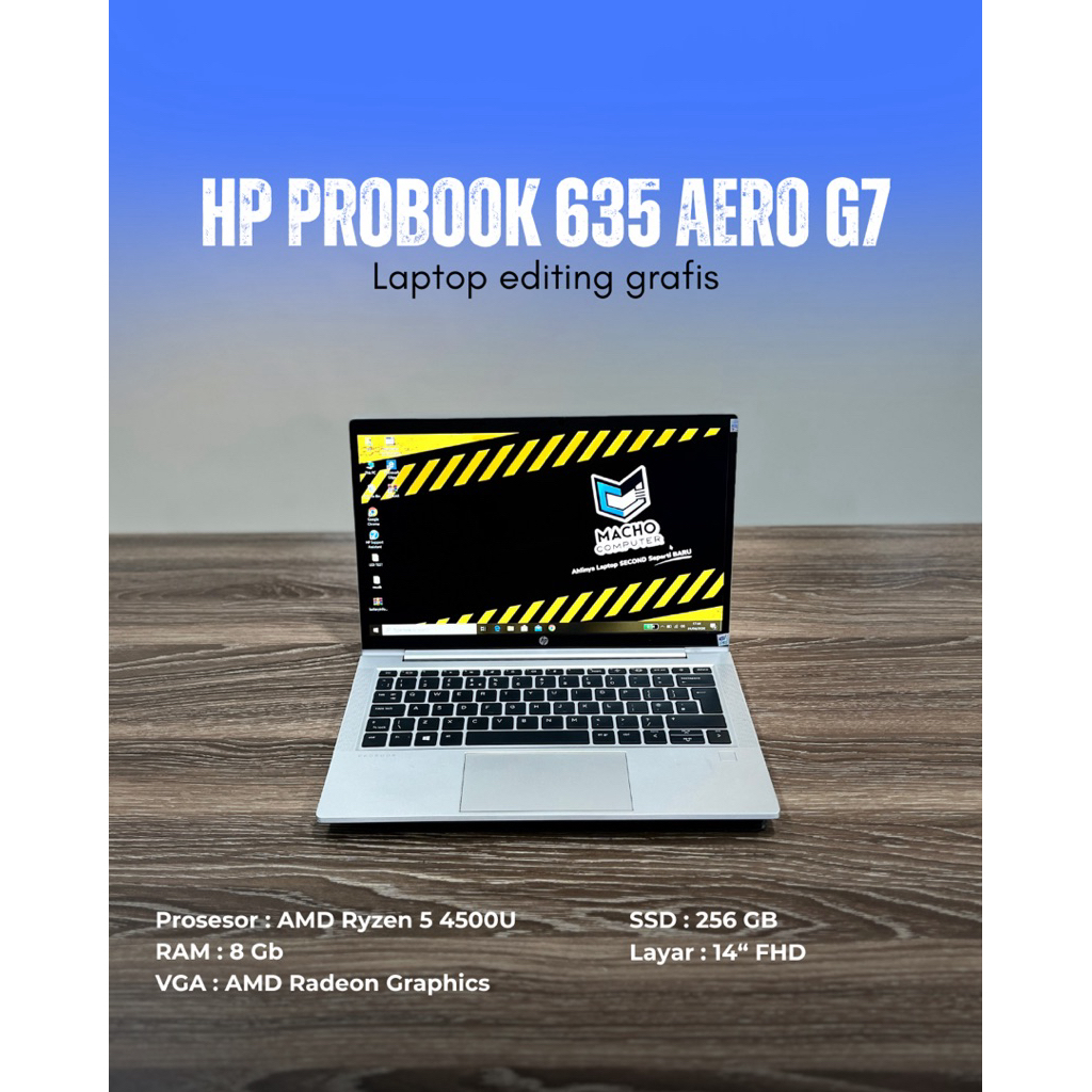 HP Probook 635 AERO G7 Ryzen 5 4500U