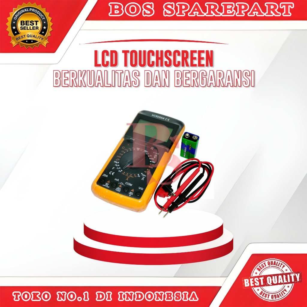 TOOLS MULTITESTER DIGITAL VC9205A