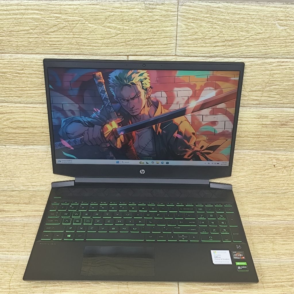 Laptop 2nd HP Pavilion GM 15-EC0107AX AMD Ryzen 5 3550H RAM 8GB SSD 512GB GTX 1650
