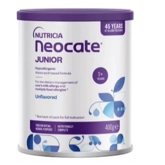 NEOCATE JUNIOR 400GRAM/SUSU ALERGI PROTEIN/SUSU ALERGI ANAK/SUSU MEDIS ANAK
