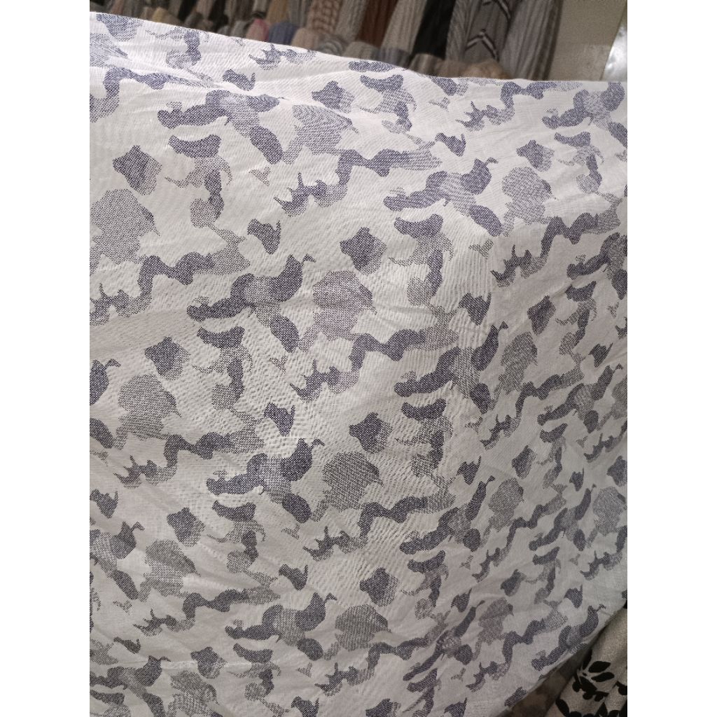 KAIN BAHAN LINEN MOTIF  LINEN PREMIUM METERAN MURAH ZK