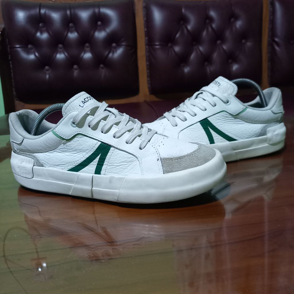 LACOSTE SNEAKERS KASUAL SEPATU SECOND BRANDED