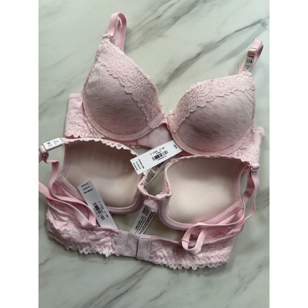 PINK VICTORIA’S SECRET TYUZU BRA PUSH UP