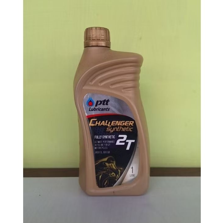 oli samping oli 2t oli 2tak PTT Gold full synthetic kemasan 1L