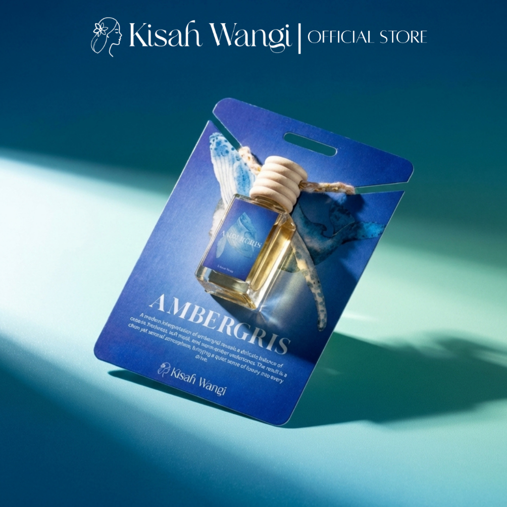 KISAH WANGI Ambergris - Parfum Pewangi Mobil Aroma Ambergris 10 ML