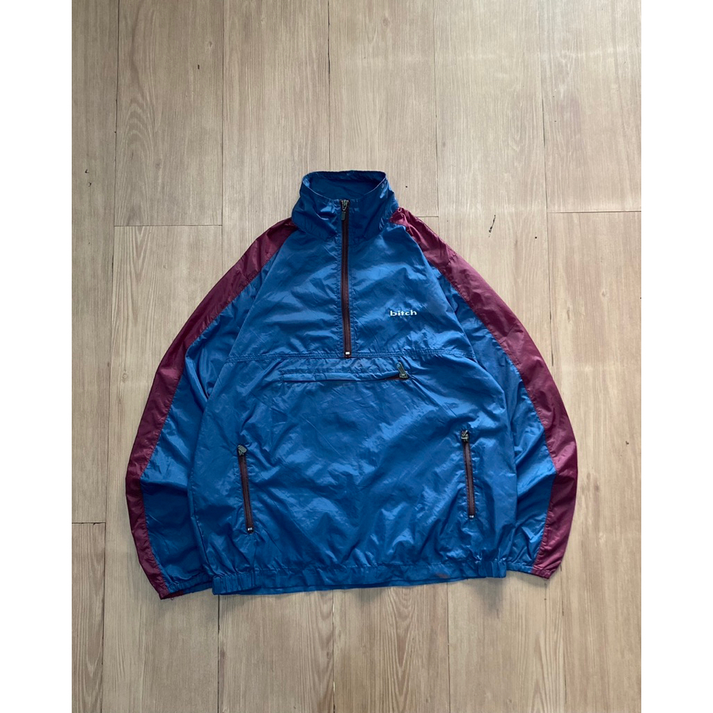 STREETWEAR BITCH SKATEBOARD ANORAK WINDBREAKER JAKET