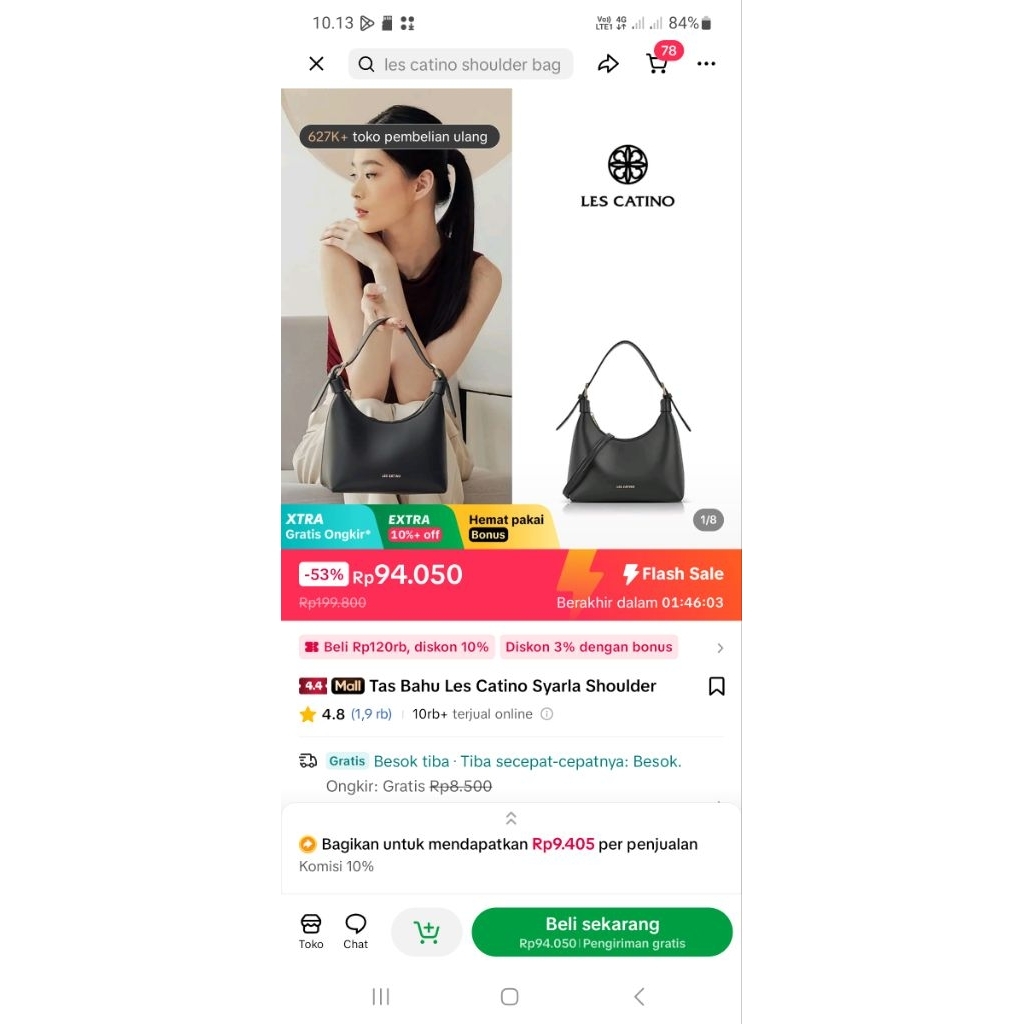 shoulder bag les catino