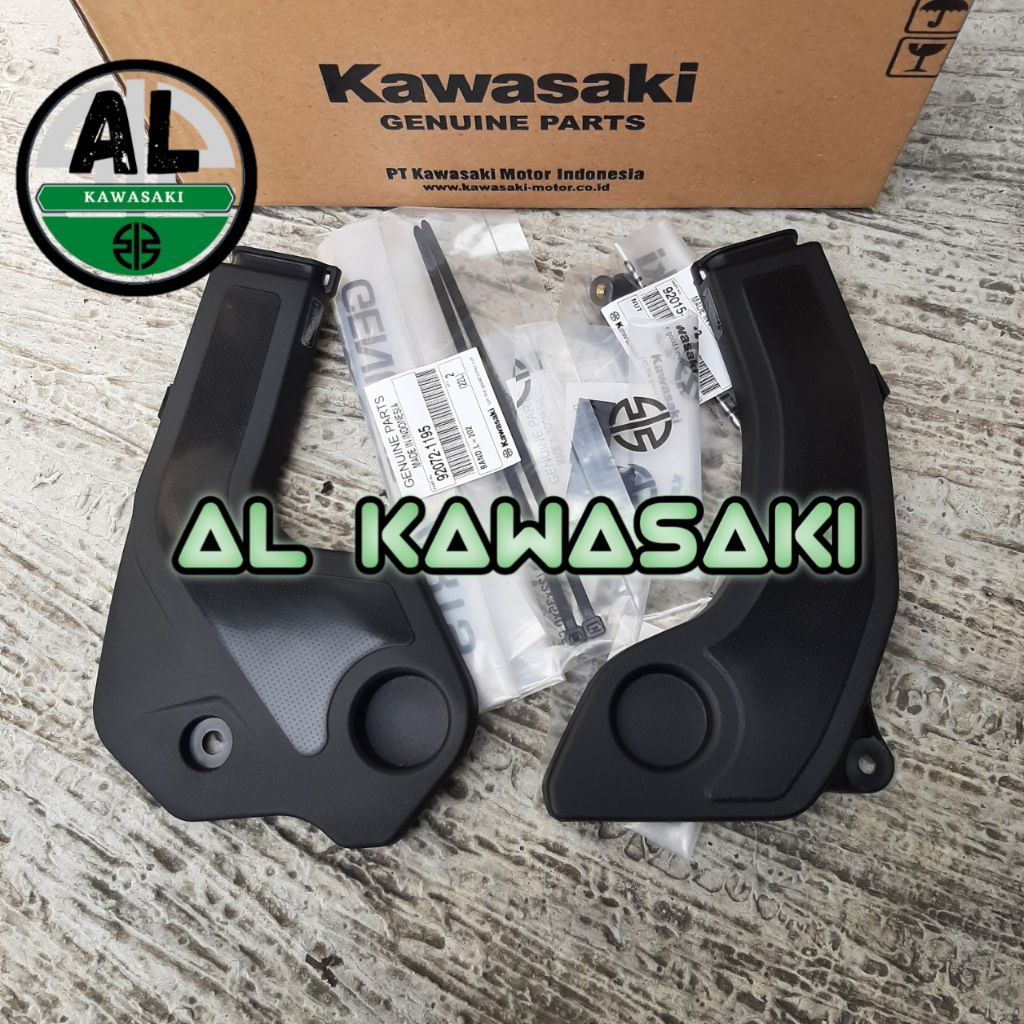 frame guard pelindung rangka tutup rangka set klx 230 klx230 original