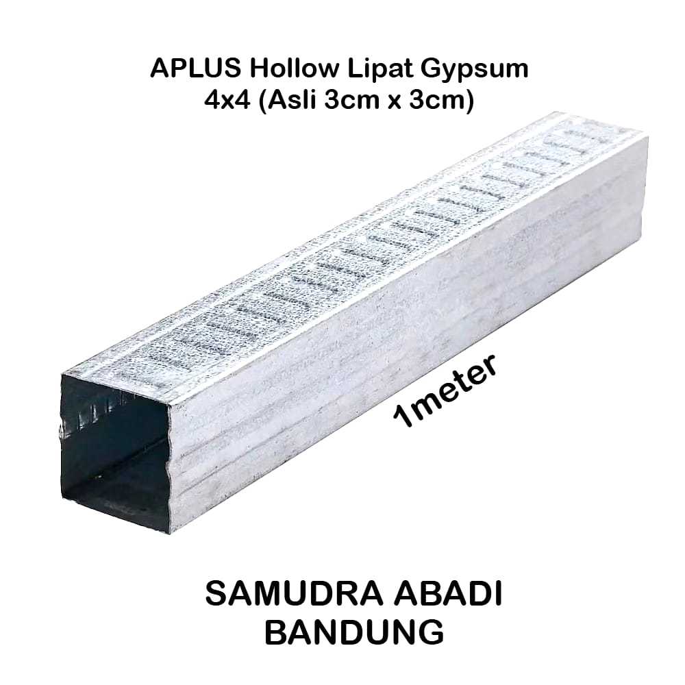 HOLO BAJA RINGAN 4X4 / 30 X 30 MM POTONGAN PANJANG 50 CM, 100 CM, 150 CM, 200 CM