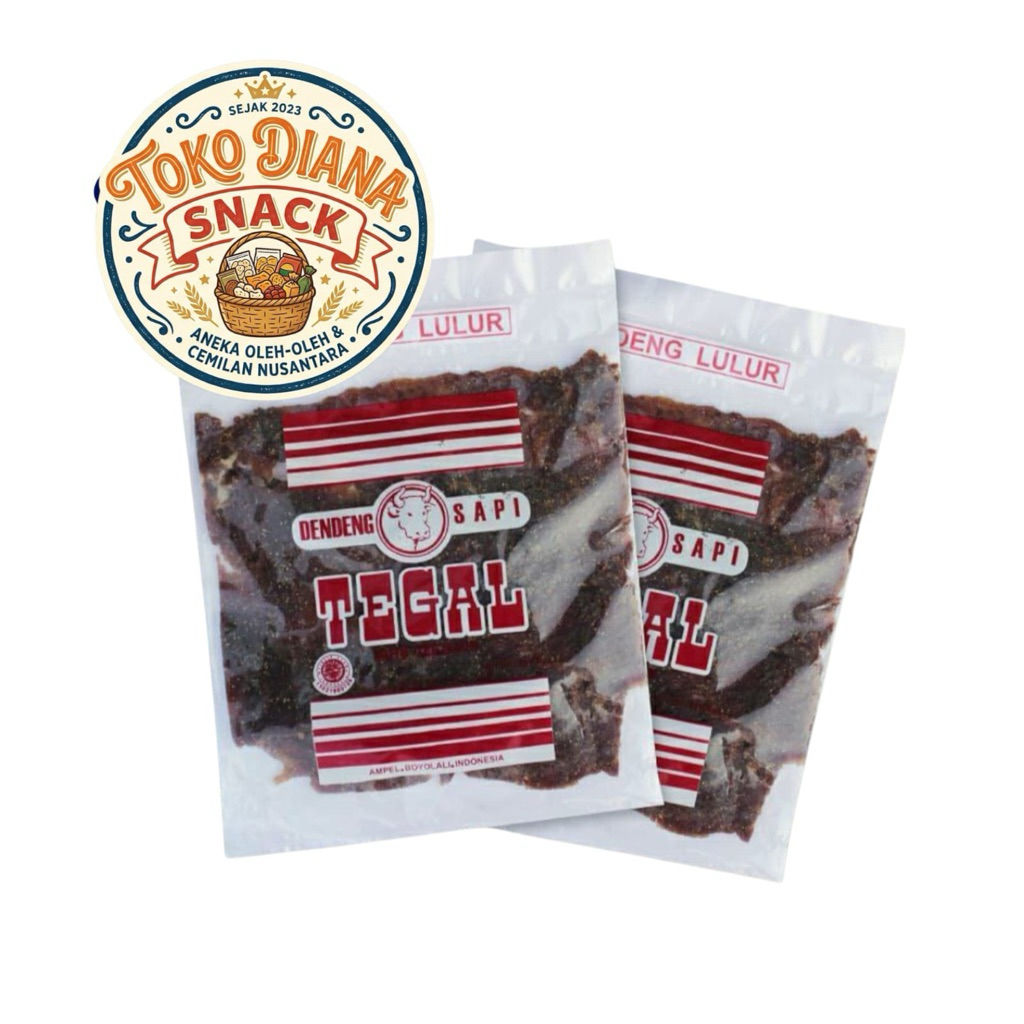 dendeng lulur cap tegal 250 gram dendeng sapi cap tegal 250 gram dendeng sapi lulur cap tegal 250 gr