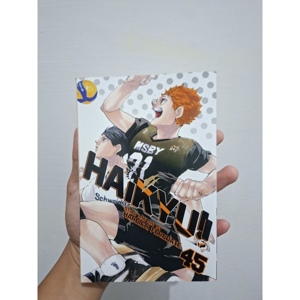 Manga Haikyuu English Vol 45