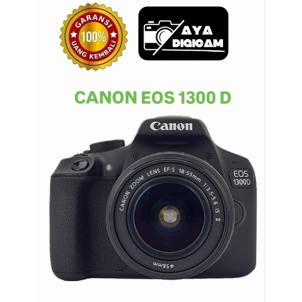 CANON EOS 1300D KAMERA BEKAS DSLR