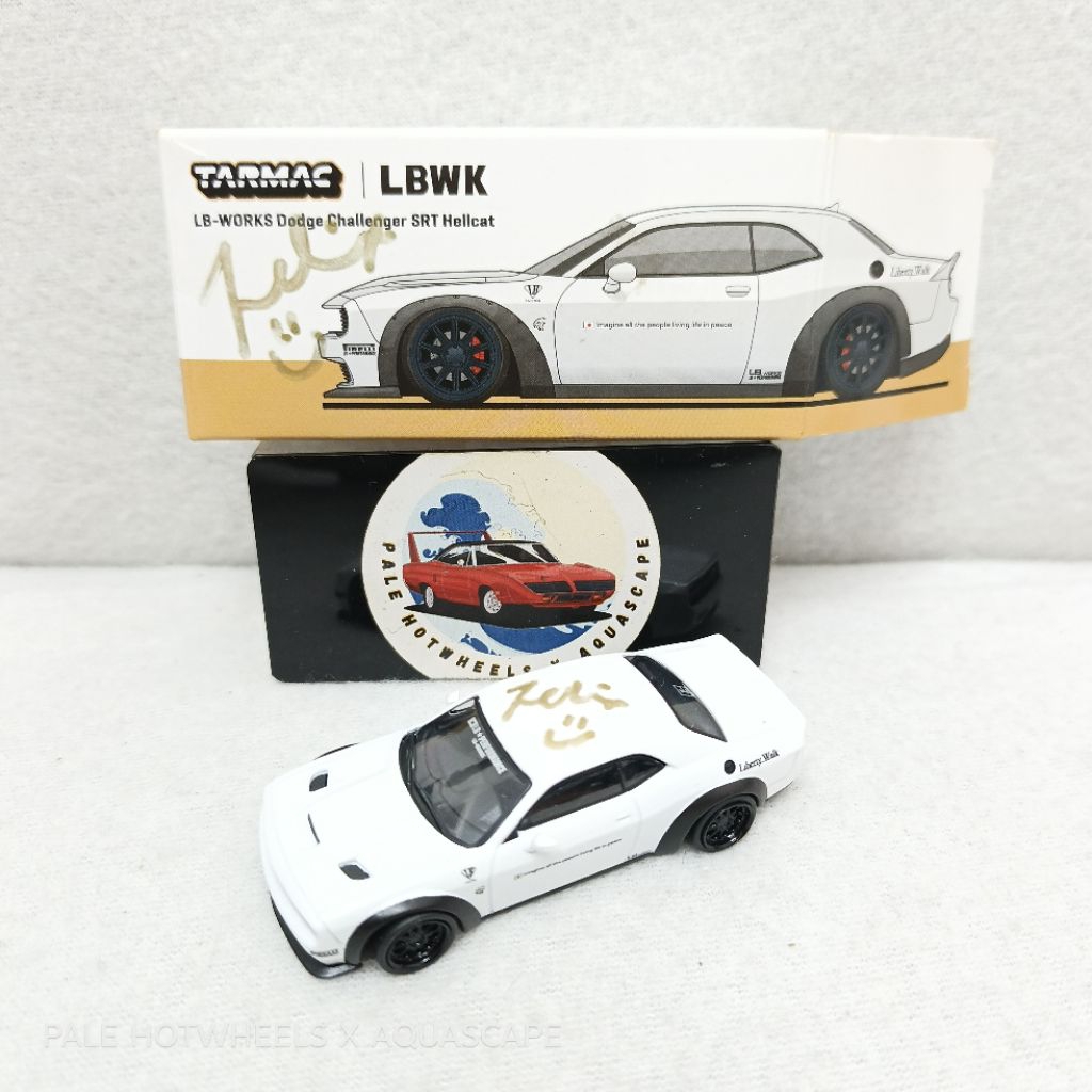 TARMAC LBWK LB-WORK DODGE CHALLENGER SRT HELLCAT BY LAMLEY GROUP SIGN