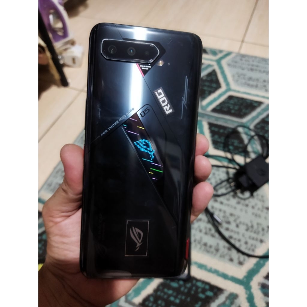 Hp Asus ROG 5S Pro 18/512 bukan 5 biasa 5s 5 ultimate Poco blackshark redmagic