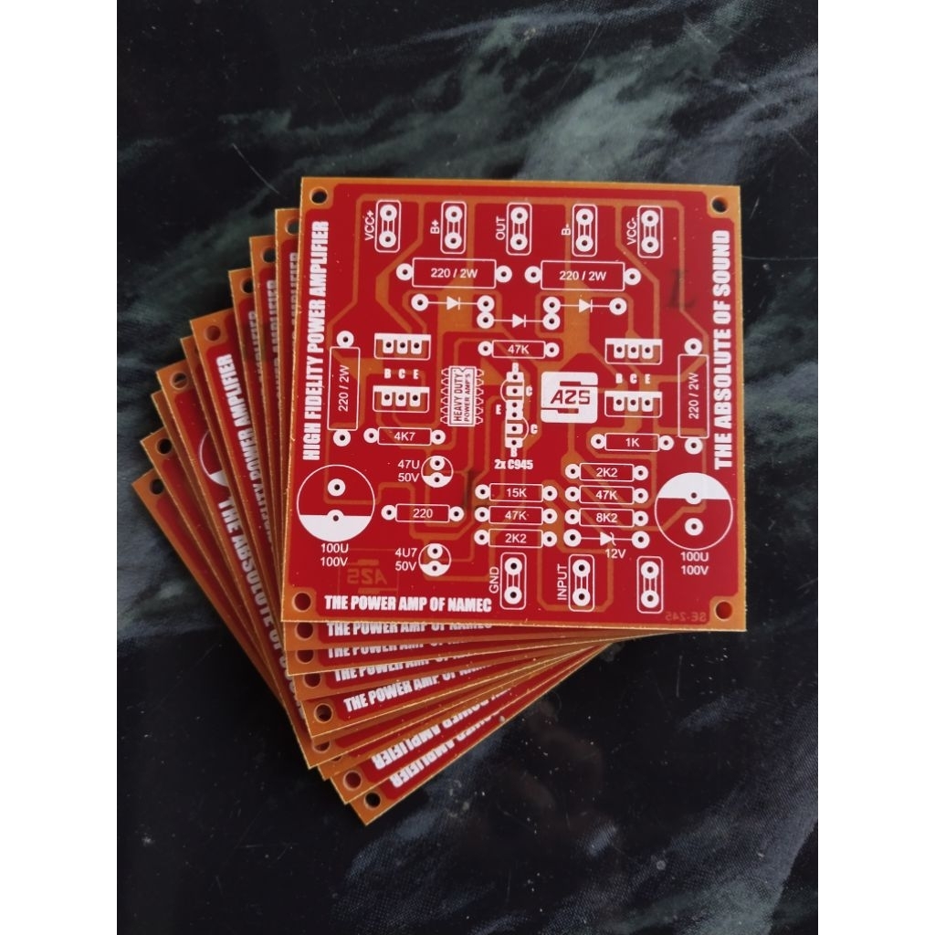 PCB NAMEC Power Amplifier