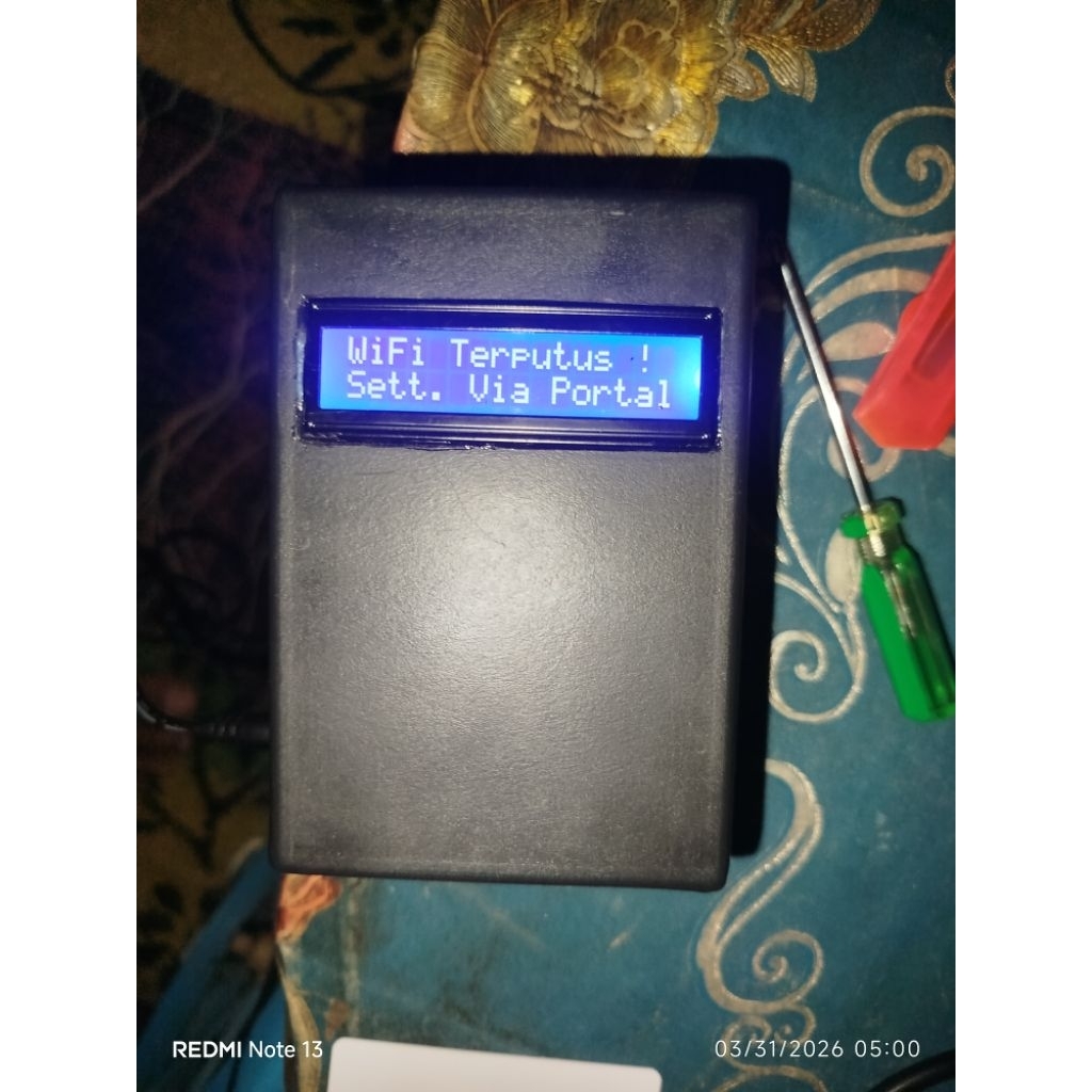 Modul Absensi Digital RFID SIGAP-APP - IoT ESP8266 Terintegrasi Web Server