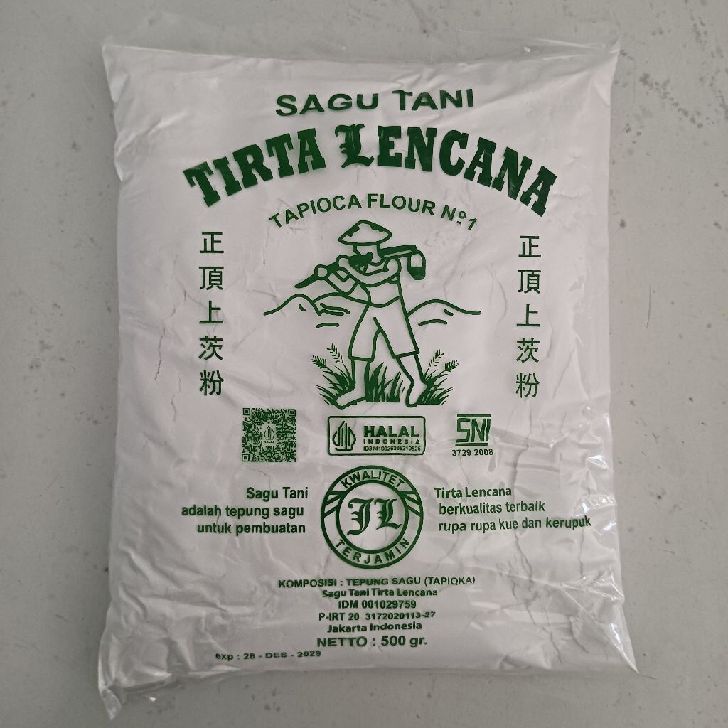 Sagu Tani Tirta Lencana 1 Kg Halal Tapioca Flour Tepung Sagu