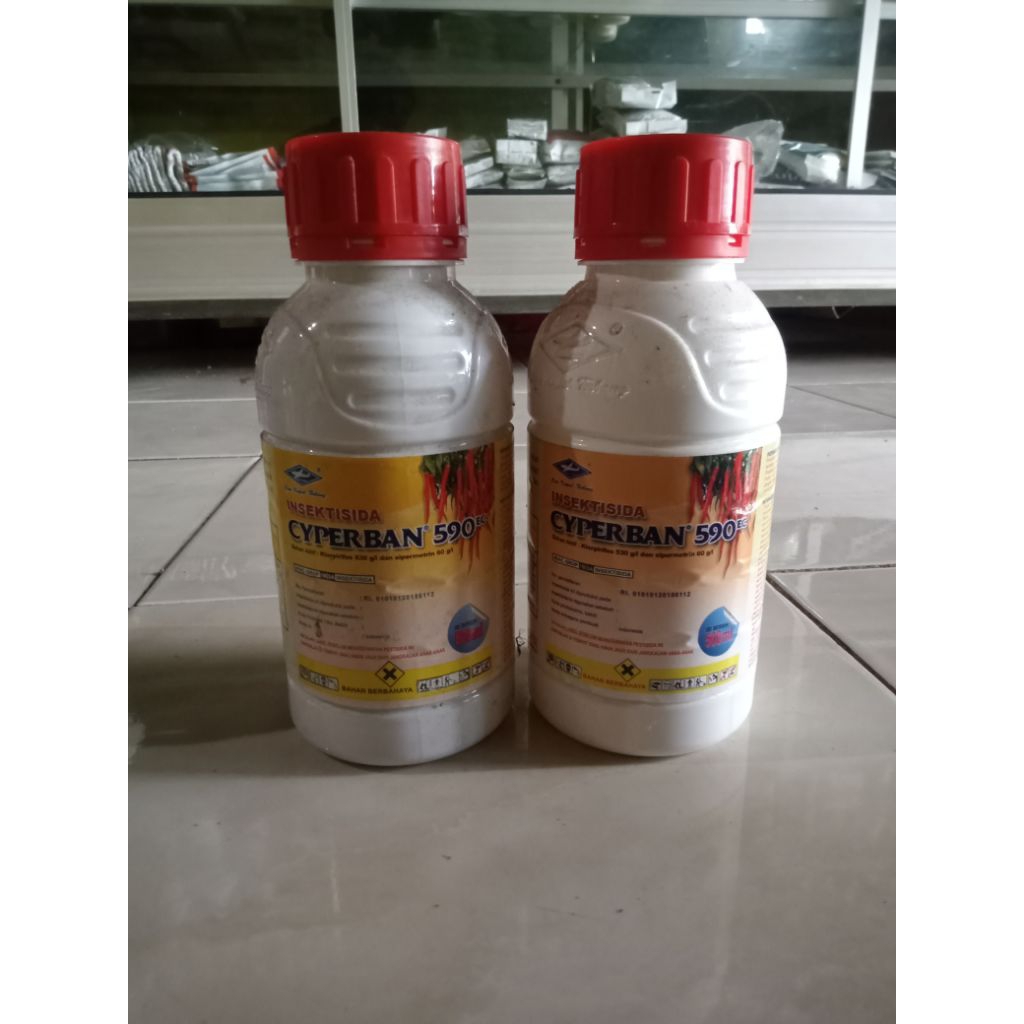 insektisida cyperban 590 EC 500ml.