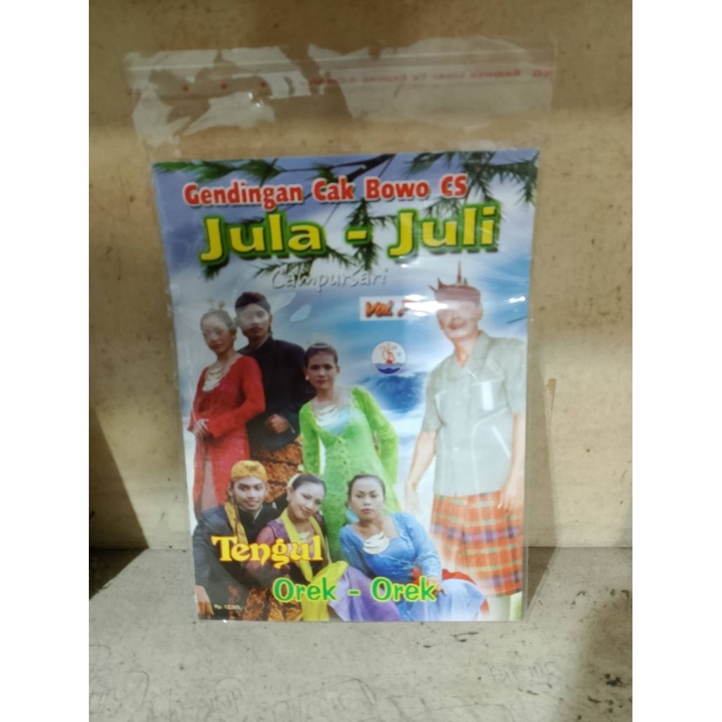 VCD original album Jula Juli Cak Bowo CS vol 7