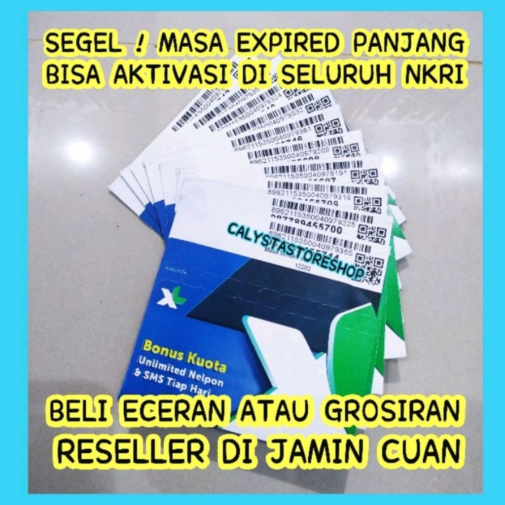 Kartu Perdana XL Non Kuota dengan Masa Aktif Hingga 90 Hari