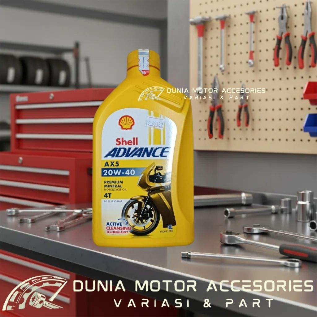 Shell Oli Motor AX5 20w40 20w-40 1 Liter manual