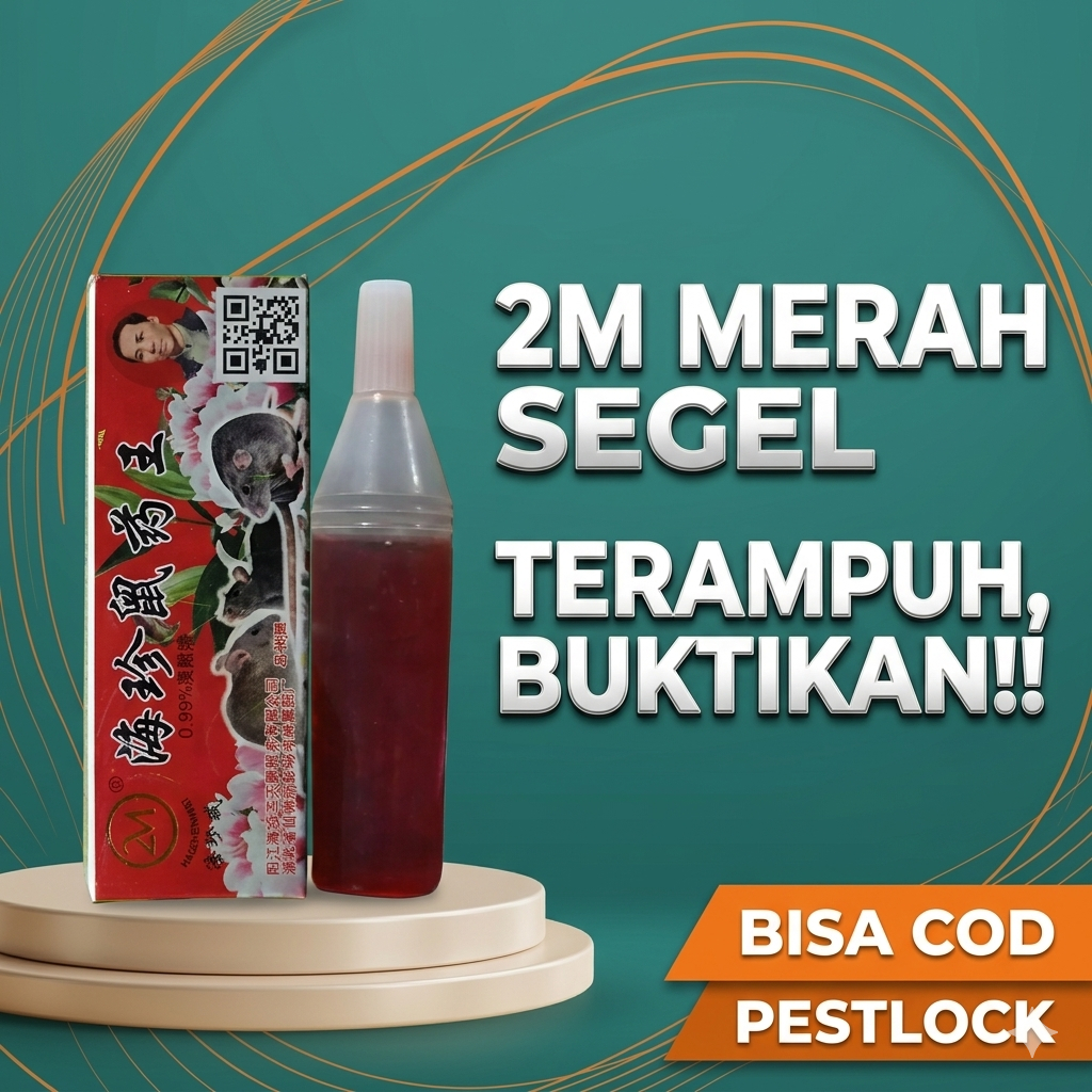 [RACUN TIKUS CAIR MERAH 2M DOSIS TINGGI 0,99%] RACUN TIKUS CAIR MERAH 2M ORIGINAL DOSIS TINGGI 0,99%