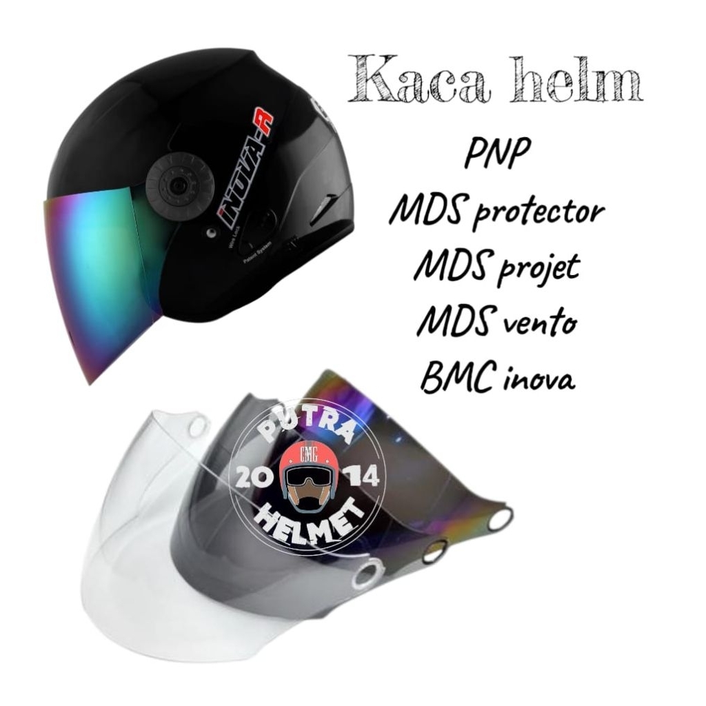 Kaca Helm BMC INOVA R | Visor Helm Mds protector mds projet