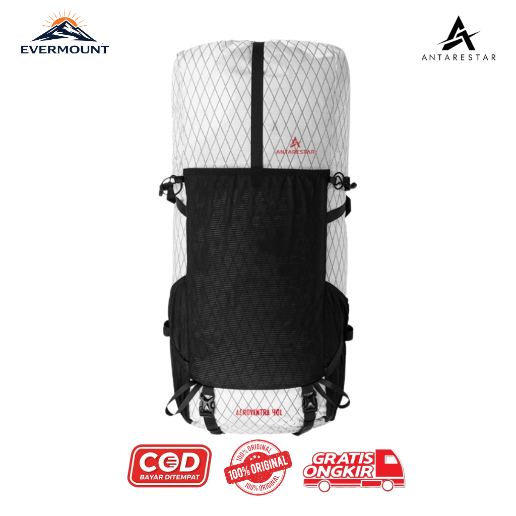 ANTARESTAR Carrier Aeroventra 50L - Tas Gunung/Tas Ransel/Tas Carrier - AEROVENTRA 40-50L Putih-Hita