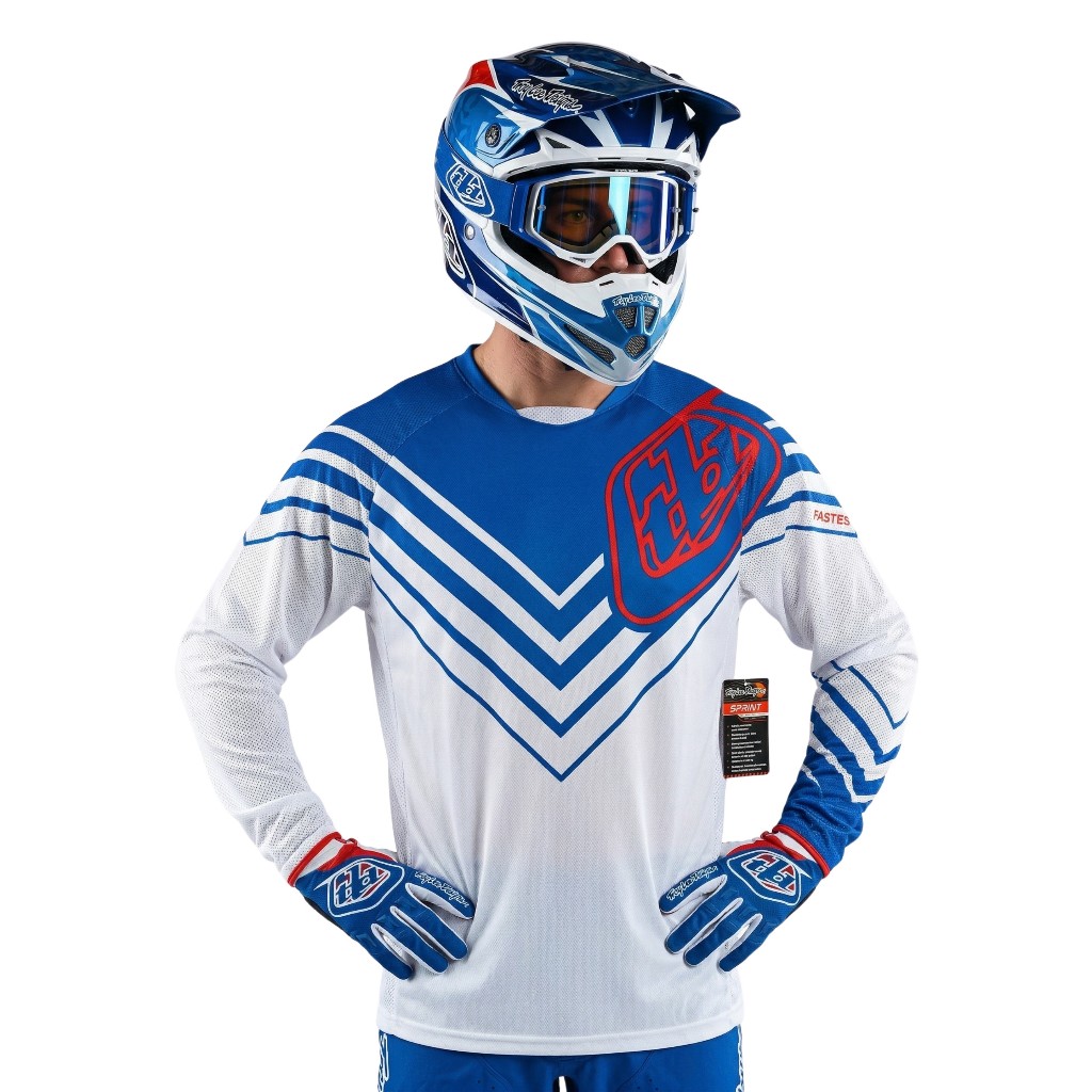 Jersey TLD Sprint Camber MTB BMX Downhill Dewasa Original