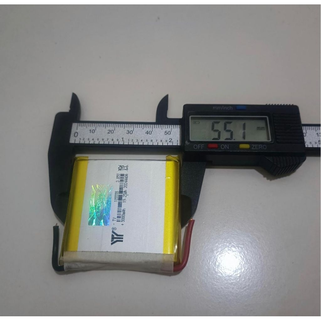 Baterai battery lithium polymer 5000mah