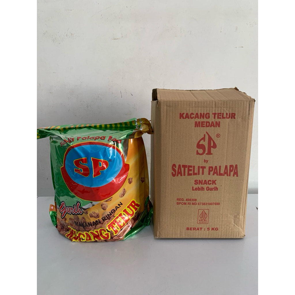 Kacang Telur Medan SP Satelit Palapa 5 Kg