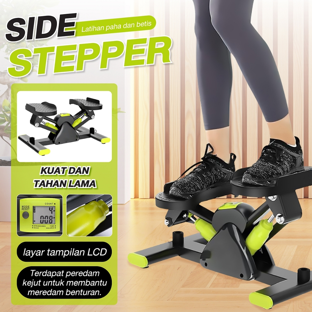 Cuci Gudang Step Machine Mini Alat Senam Kaki dan Pinggul Berkualitas Tinggi