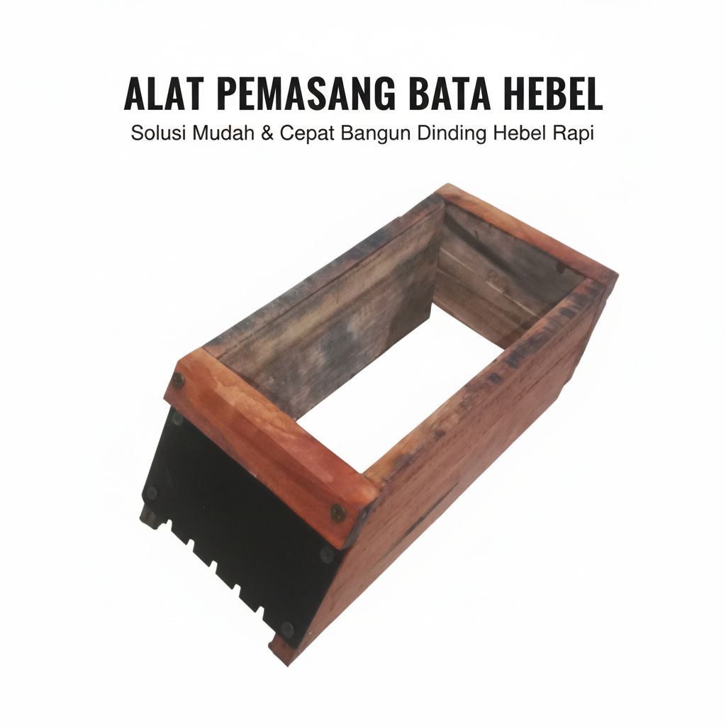ALAT PASANG BATU HEBEL ATAU BATA RINGAN PENGISI ADUKAN MORTAL PANJANG 25 LEBAR 10 TINGGI 10