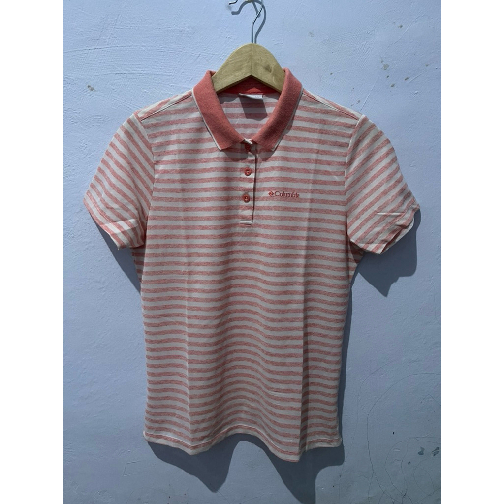 Kaos Kerah Cewek Columbia Original Second