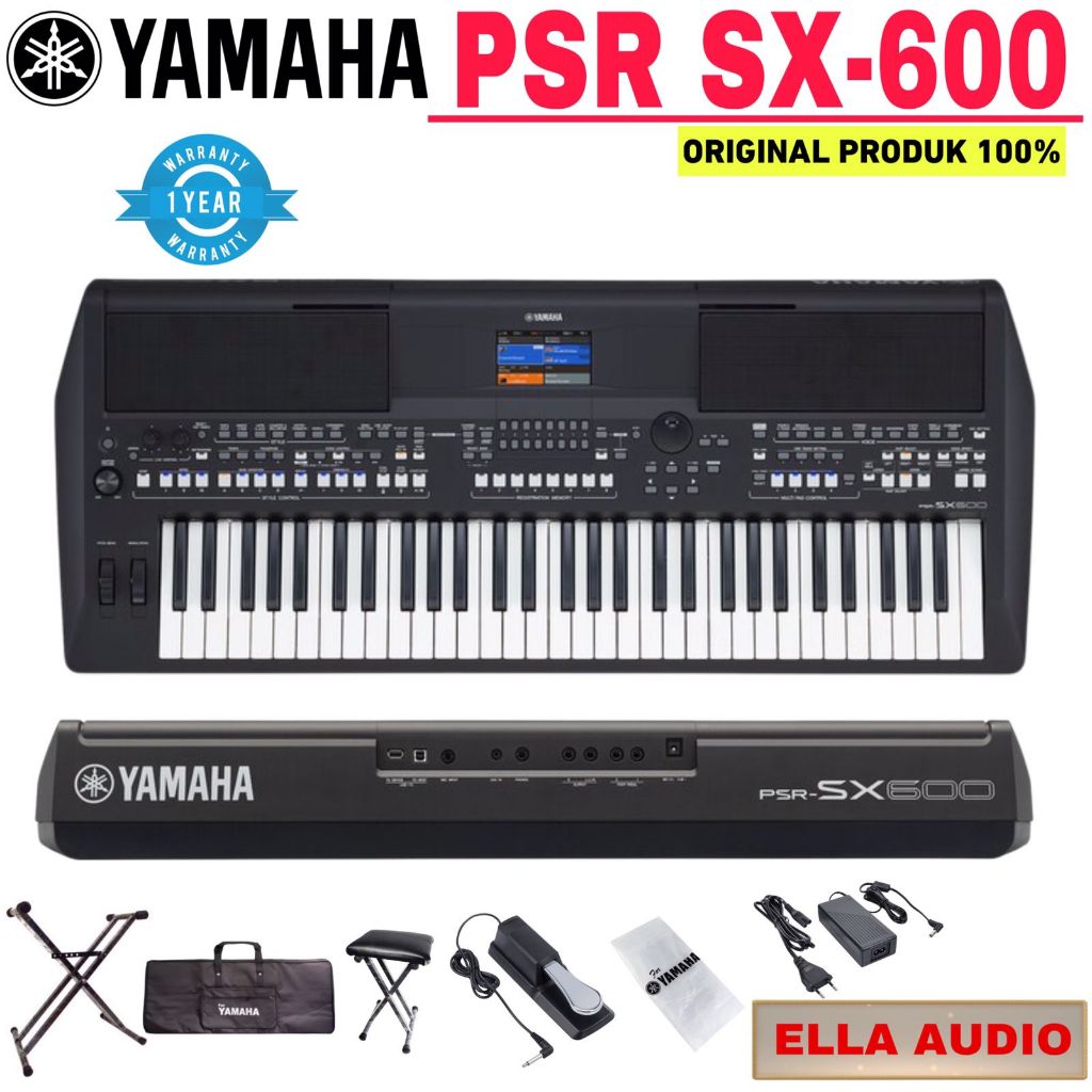 Yamaha PSR SX600 Keyboard Yamaha 61-Keys PSR SX-600 Original