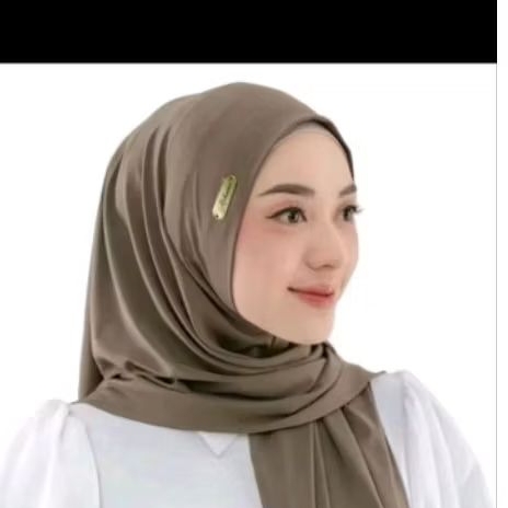 Hijab Segitiga Instan Premium - Model Jersey Lengan Panjang