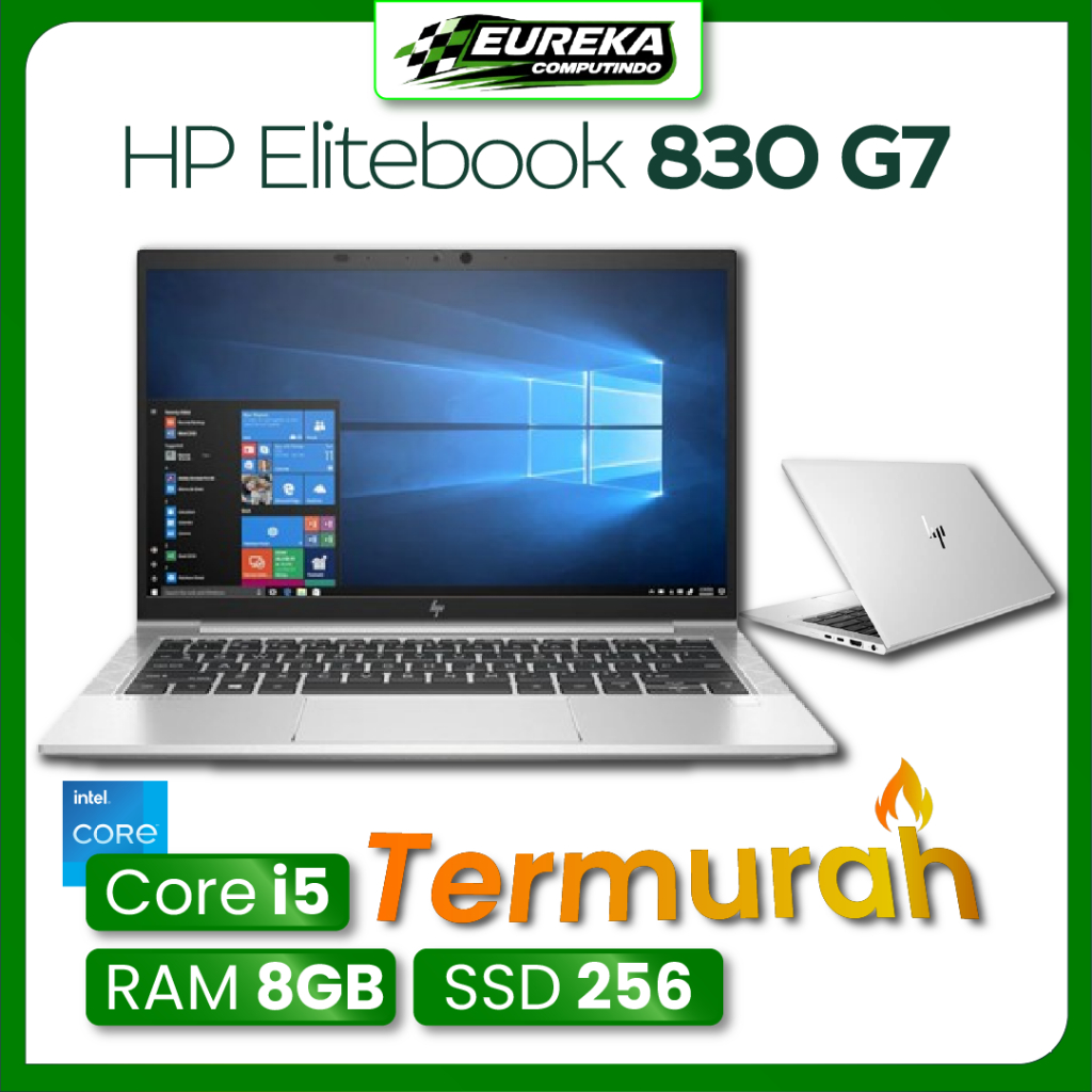 HP Elitebook Series 830 G6 /830 G7 /830 G8 /430 G6 /430 G7 /640 G2 /X360 G3 Core i5 RAM 8GB SSD Lapt