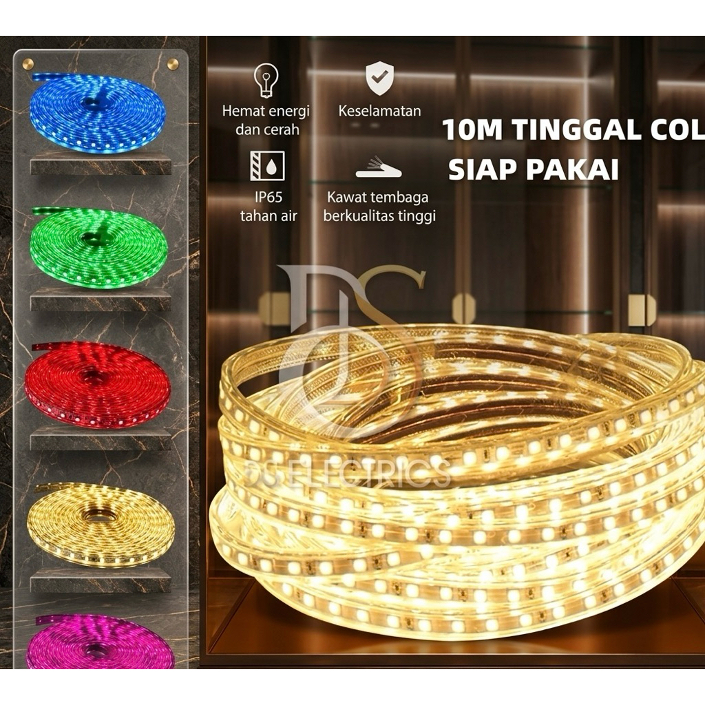 LED STRIP AC 220volt Ip67
