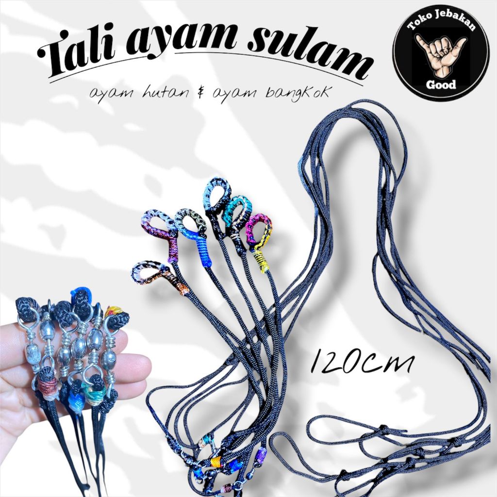 tali sulam kaki ayam