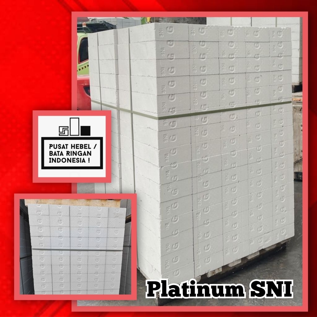 Promo  Hebel Bata Ringan AAC Platinum SNI ( Serang, Jabodetabek, dll)
