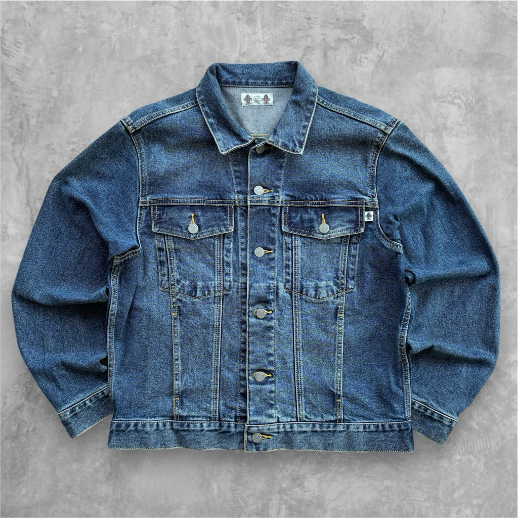 Jaket Jeans Denim GU x STUDIO SEVEN