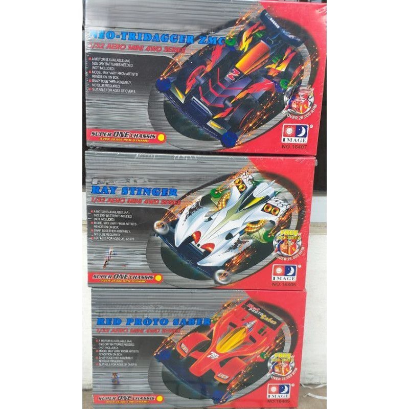 Mini 4 WD Image Super One Chassis